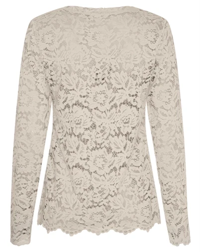 Marta du Chateau - MDCMilley Bluse - Beige New